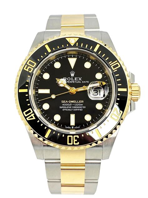 rolex deepsea two tone.